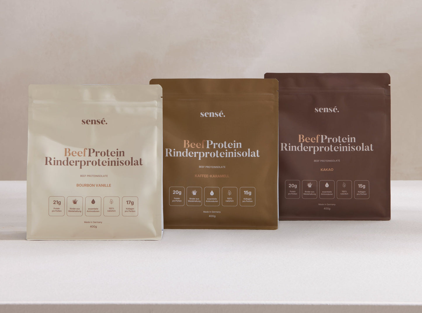 BeefProtein Rinderprotein – Bourbon Vanille