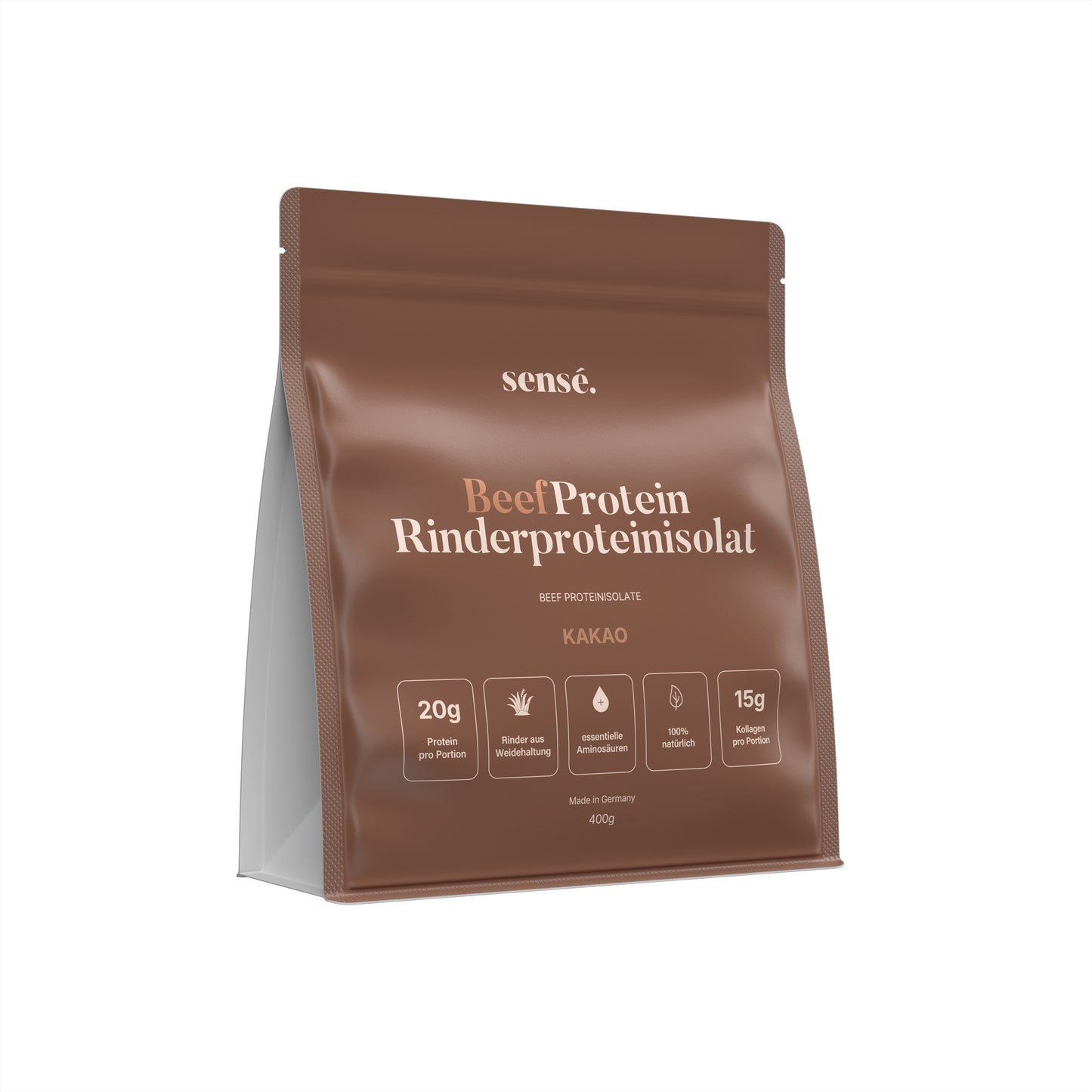 sensé BeefProtein Rinderprotein – Kakao-Variante