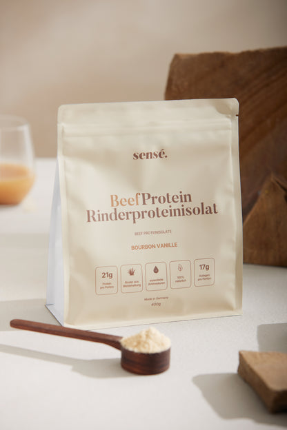 sensé BeefProtein Rinderprotein – Lifestyle-Motiv