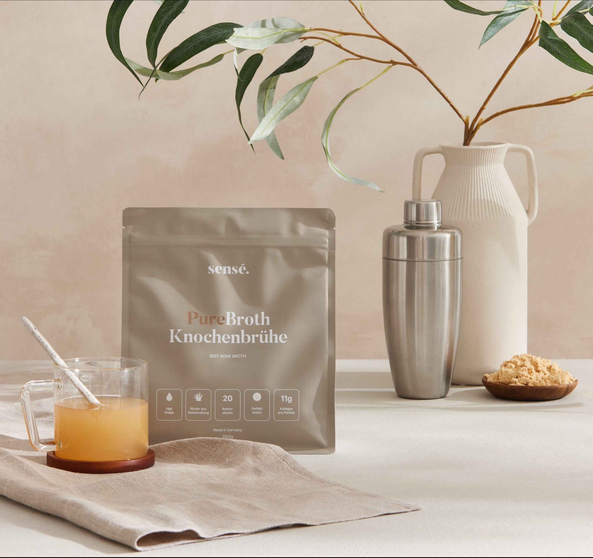 sensé PureBroth Polvo de caldo de huesos — Motivación de estilo de vida