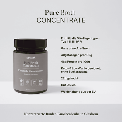 Knochenbrühe-Konzentrat vom Weiderind – 200 g