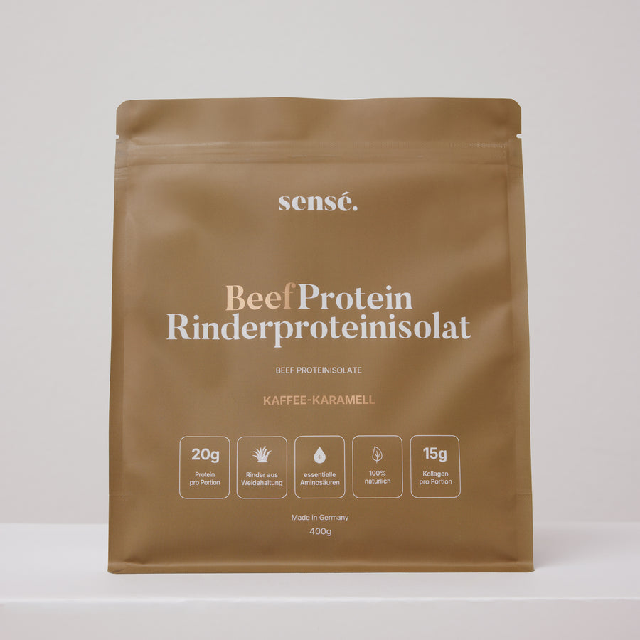BeefProtein Rinderprotein – Kaffee-Karamell