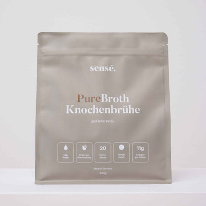 PureBroth Knochenbrühe Pulver im 350-g-Beutel
