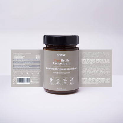 Knochenbrühe-Konzentrat vom Weiderind – 200 g