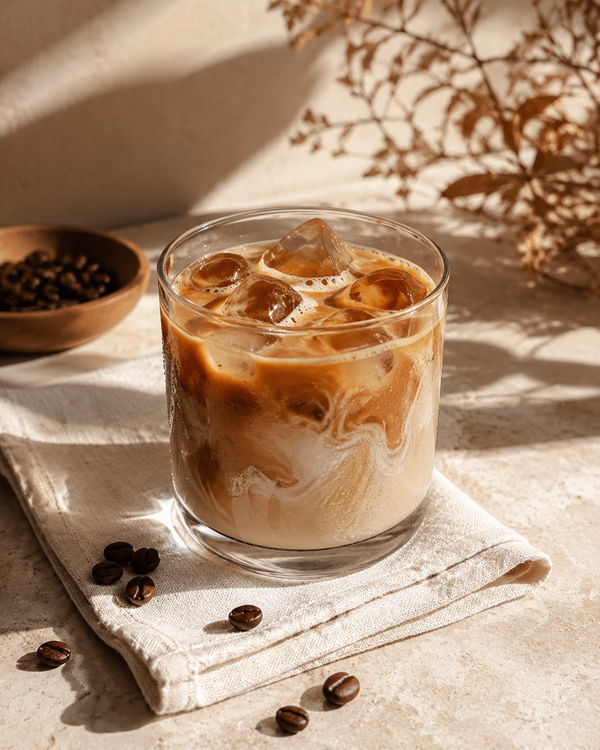 Como iced protein coffee